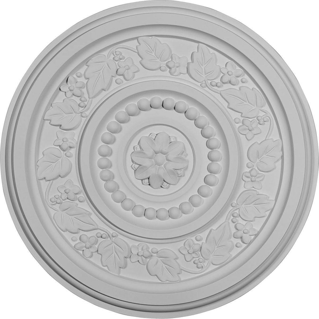 Marseille Ceiling Medallion, Hand-Painted Rich Gold K37861