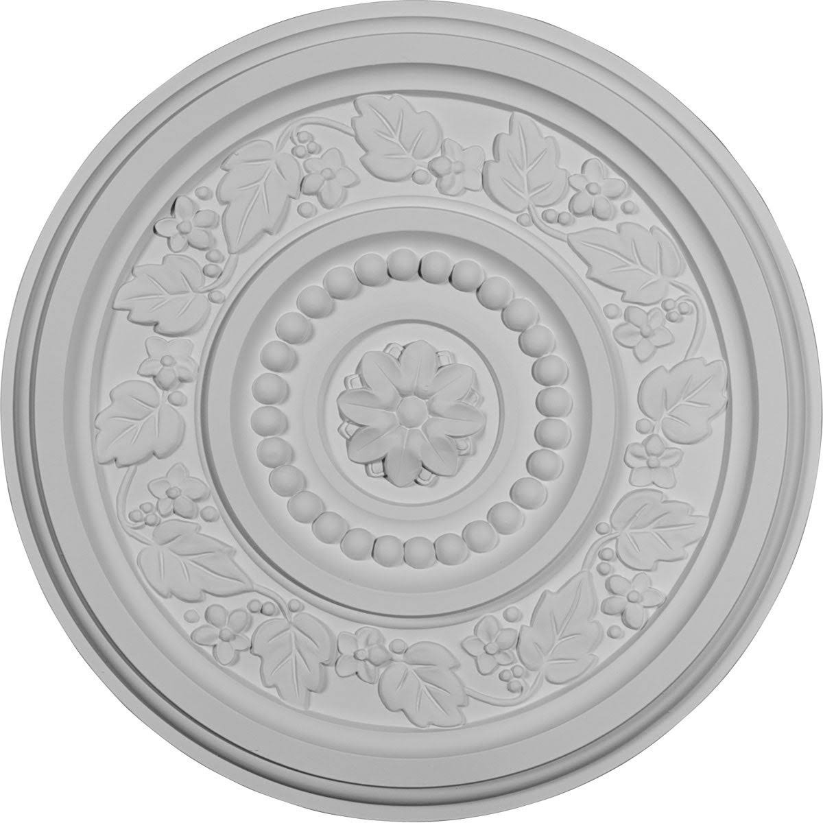 Marseille Ceiling Medallion, Hand-Painted Rich Gold K37861