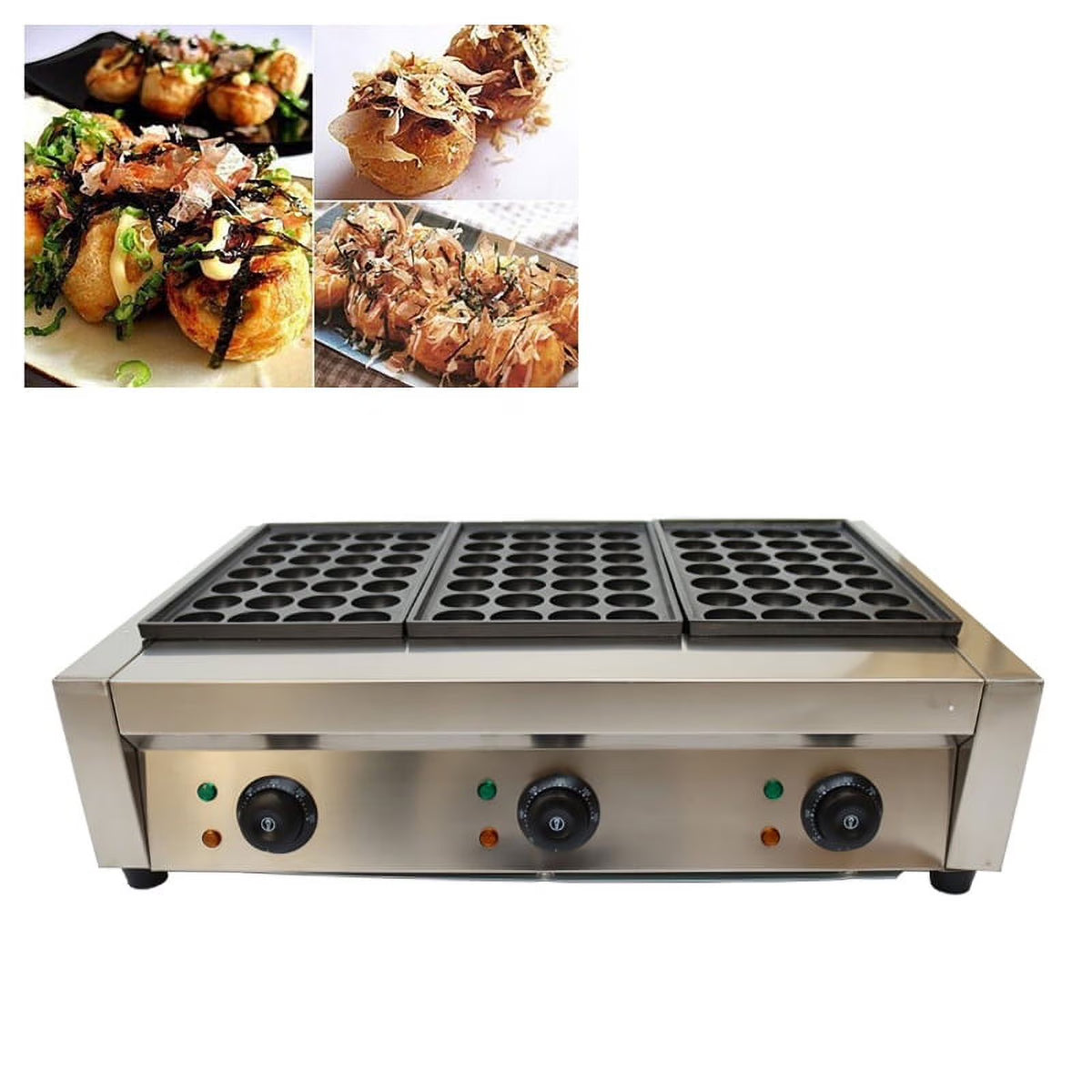 84pcs Takoyaki Maker Electric Octopus Maker Fish Pellet Grill Machine 220V Z51900