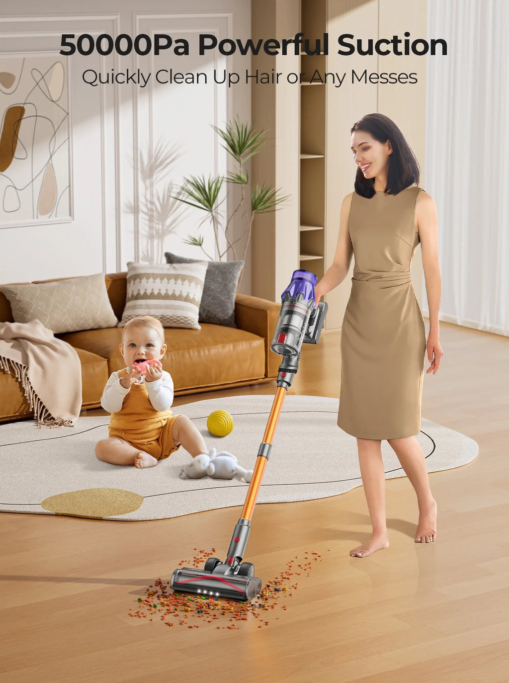 Cordless Stick Vacuum Cleaner Lightweight P6392