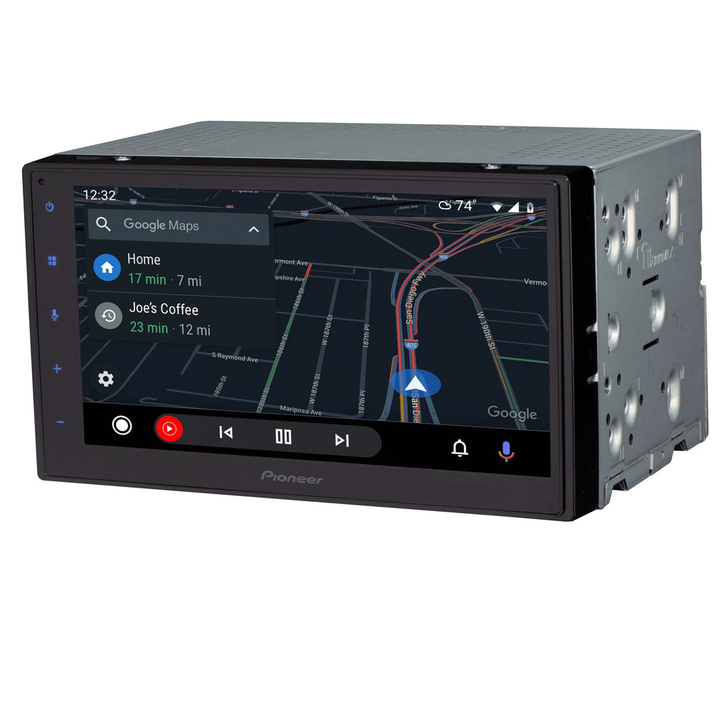 Double Din Digital Media Receiver with 6.8 Touchscreen and Bluetooth Z2428