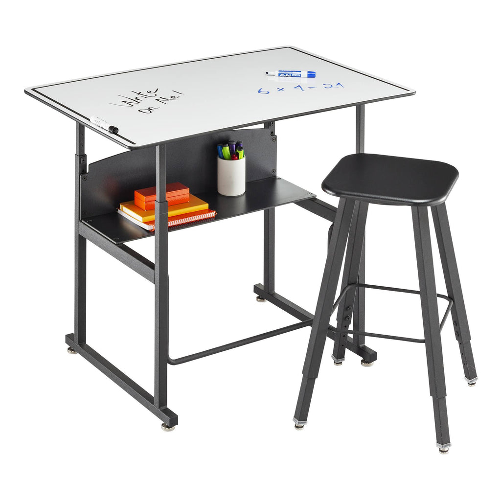 White Rectangular Stand-Up Table X58141