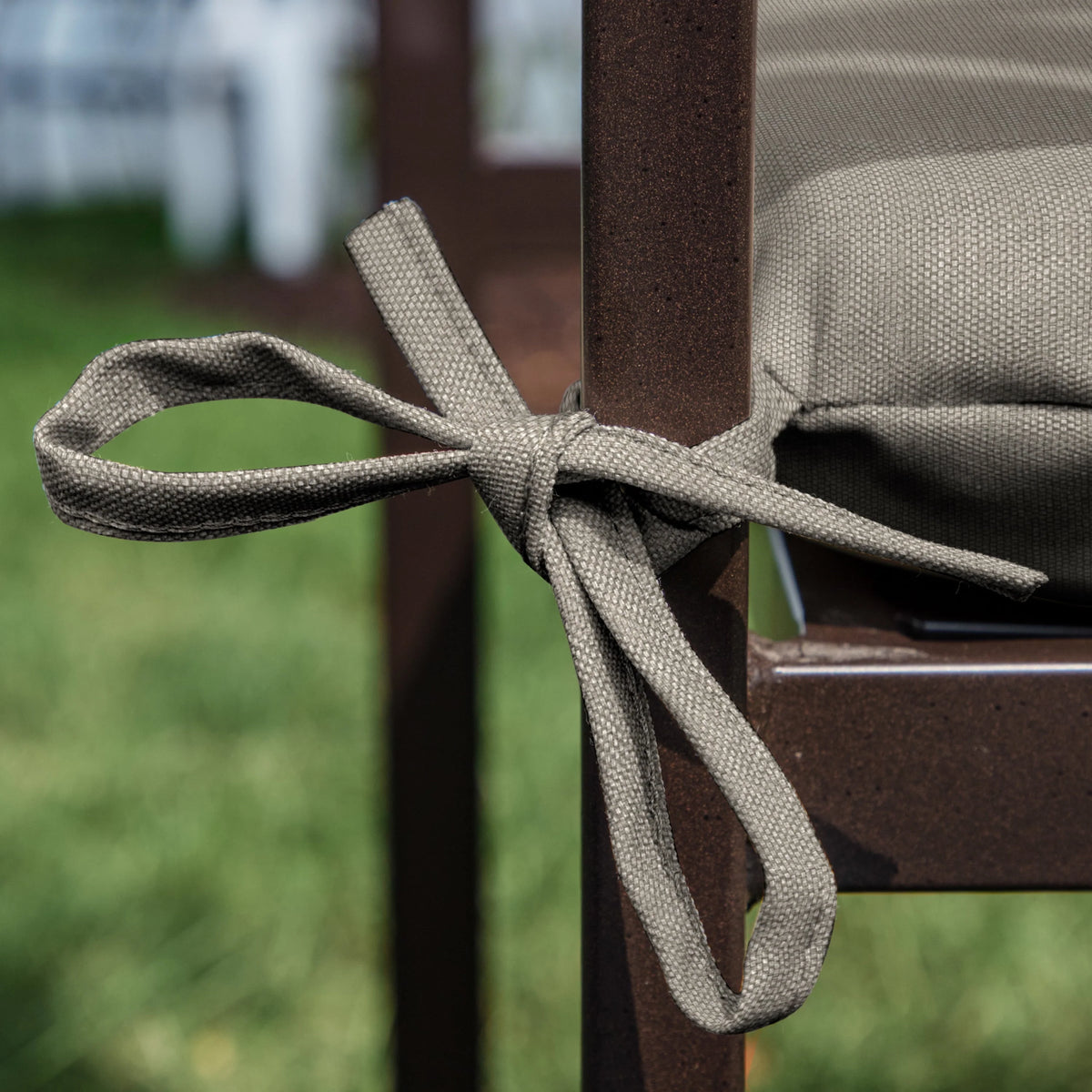 Navy Blue Rectangle Outdoor Seat Pad 2 Pack J6739