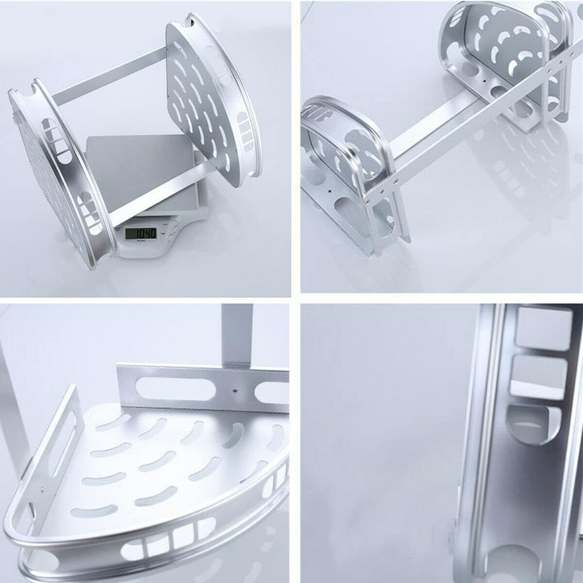 Triangular Corner Shower Caddy Shelf Storage Rack D522