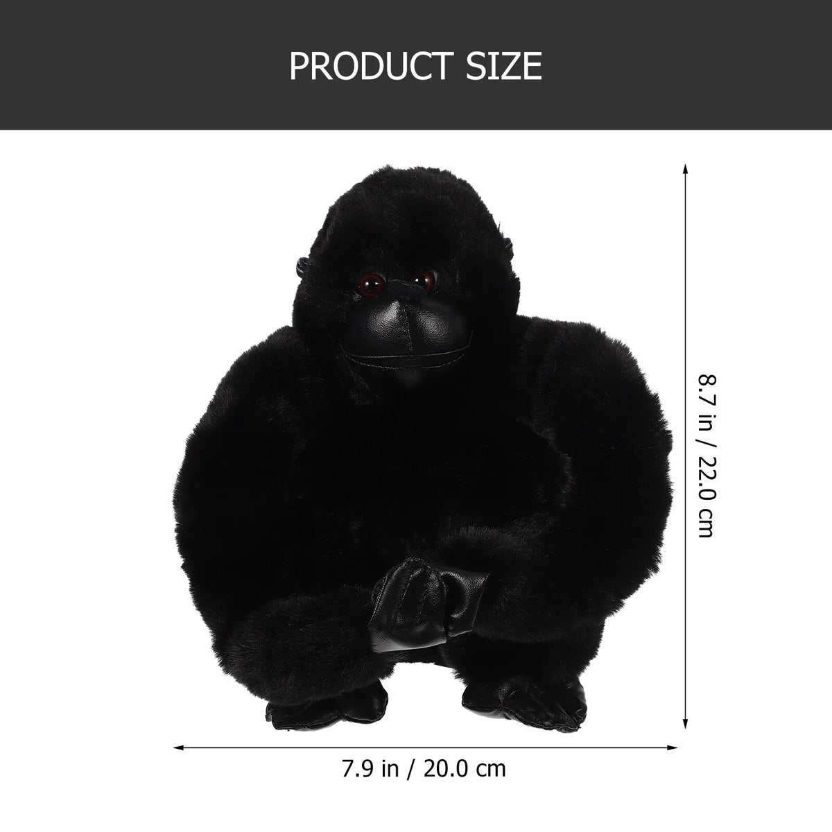 Large Plush Gorilla Stuffed Doll K75986