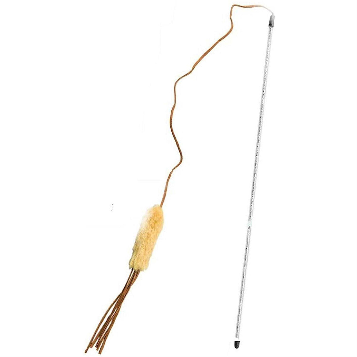 Leather Teaser Wand Cat Toy N497912
