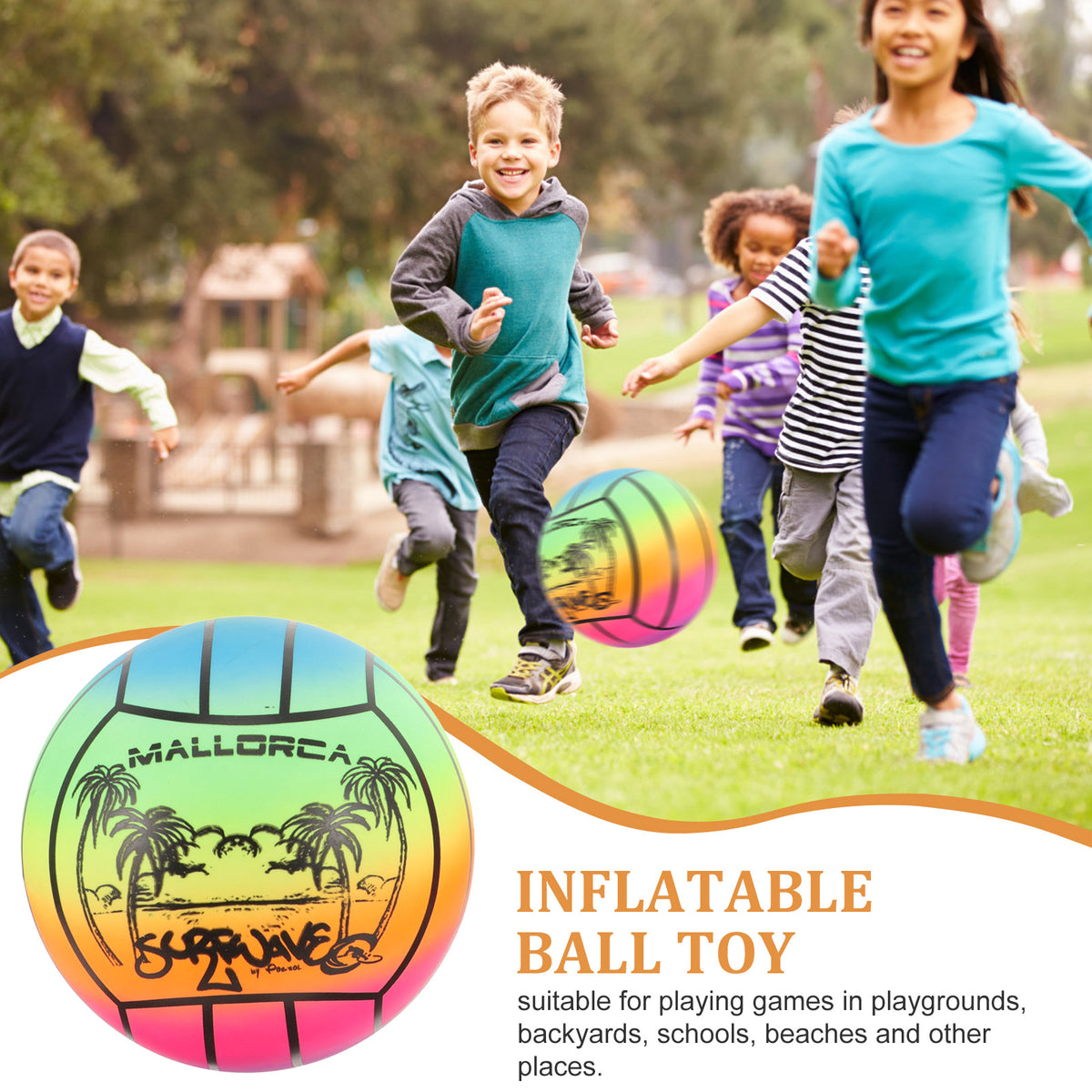 Inflatable Ball Toy Set of 4 V309