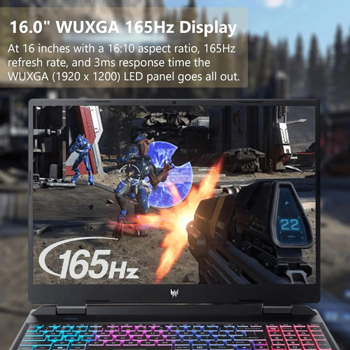 16" Gaming Laptop Intel Core i7 64GB DDR5 2TB SSD B8701