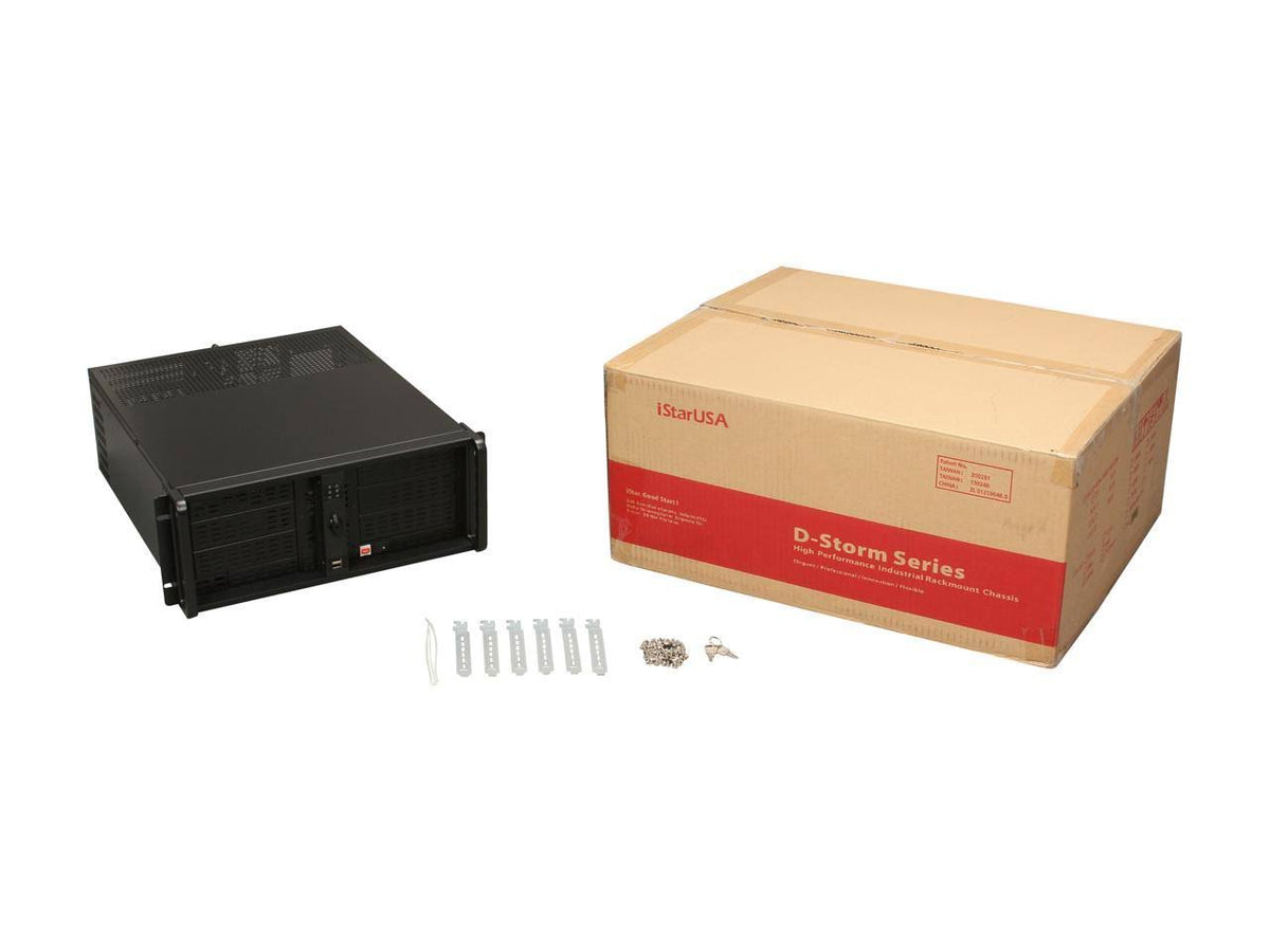 Black 4U Rackmount Chassis Z63144