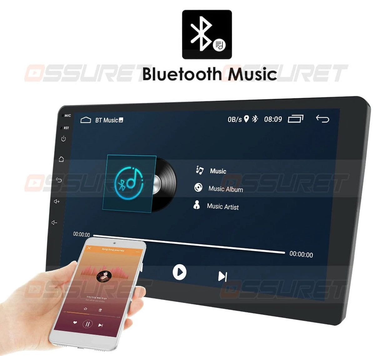 Android 12 Carplay 32GB Car Stereo Radio GPS Navigation E6889