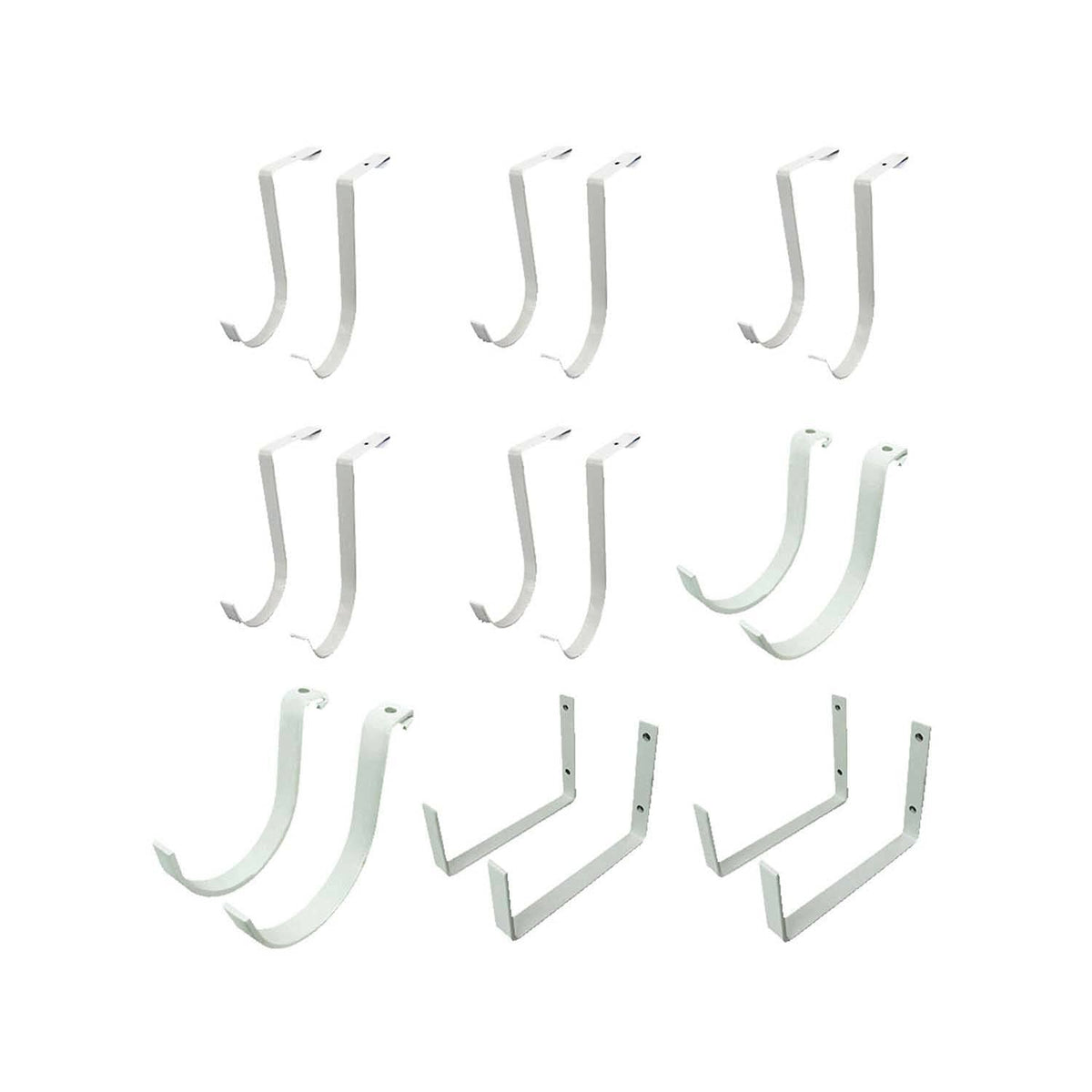 18-Hook White Accessory Package D340763